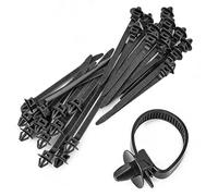 Lot de 25 attaches autobloquantes antidérapantes pour voiture - Pour la gestion de la maison, du garage, de l'atelier, de l'automobile, du camping-car, du SUV