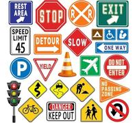 Lot de 25 autocollants muraux imperméables en PVC pour panneaux de