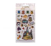 Lot de 25 autocollants réutilisables Harry Potter (Puffy)