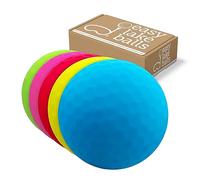 Lot de 25 balles de golf multicolores de qualité AAA/AA
