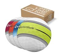 Lot de 25 balles de golf Tour Response Stripe colorées de qualité AAAA/AAA - URETHAN