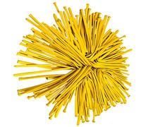 Lot de 25 ballons à modeler longs 260q - Ballons magiques jaunes pour loisirs créatifs, fête d'anniversaire, remplissage de sacs, décoration de mariage, clown