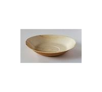Lot de 25 Bols/Assiettes creuses compostables en palmier Diam. 20 cm