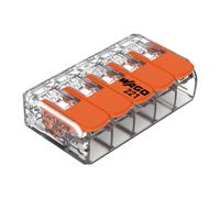 Wago - Borne de raccordement 221-415 BT25 4 mm² Transparent 32 A