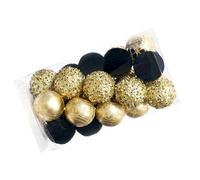 Lot de 25 boules de Noël faites à la main - Belle côte de Noël - Cadeau pour la décoration saisonnière - Pour les amateurs de festival