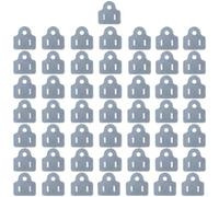 Lot de 25 caches de connecteur étanches en silicone pour lumières de Noël extérieures et cordes de vacances avec protection contre la pluie, la neige, gris (B)