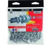 Lot de 25 chevilles et vis à visser vix RED HEAD, Diam.12 x L.30 mm G