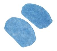 Lot de 25 chiffons de rechange pour aspirateur robot VCR04W, chiffons de nettoyage en microfibre doux adaptés pour Midea, offrant une protection contre les rayures et un grand nettoyage (lot de 2)
