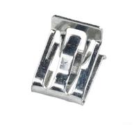 Lot de 25 clips de fixation en métal de 1,27 x 1,5 cm pour panneau de porte intérieure de voiture, matériel de moulage, matériel de garniture compatible avec 16662182 11588650 forte tenue