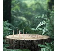 Lot de 25 clous en cuivre pour enlever les souches d'arbre, 10,2 cm pour la destruction des racines - Compatible avec les forets, matériel en cuivre pur pour jardin