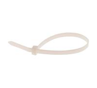 Lot de 25 colliers de câblage 3,6x 140mm - Transparent - Zenitech
