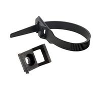 Lot de 25 colliers de câblage 9x 180mm - Noir - Zenitech