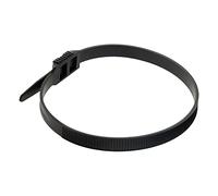 Lot de 25 colliers de câblage 9x 260mm - Noir - Zenitech
