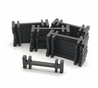 Lot de 25 connecteurs de rail de rechange pour rail LGB/rail G Noir