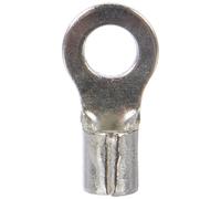 SeKi 14047 Lot de 25 cosses de câble à bague Argenté 6-10 mm