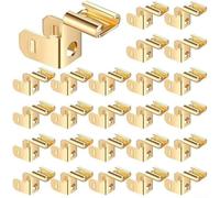 Lot de 25 cosses électriques non isolées avec déconnexions rapides mâles et femelles