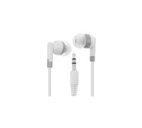 Lot de 25 couteurs intra-auriculaires blancs/gris LowCostEarbuds en gros