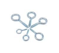 Lot de 25 crochets for cadre photo, lampe, lampe, armoire, camping-car, rideau, filet, fil, plafond, œillet, fermoir(Blue zinc,Length 45mm)