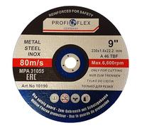 Lot de 25 disques à tronçonner flexibles en acier inoxydable Profi-Flex Germany 230 x 1,8 mm