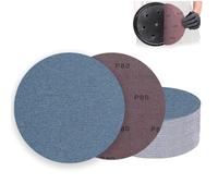 Lot de 25 Disques Abrasifs 225mm Maille, Filet Céramique Papier à Poncer | Grain 80 Anti Poussière Papier de verre Disque de ponçage Pour Ponceuse Girafe, Murale et Plâtre Téléscopique