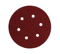 Metabo 25 feuilles abrasives auto-agrippantes, 150 mm, assortiment, bois+métal, série « professional », pour ponceuse excentrique, corindon brun metabo Quantité:25