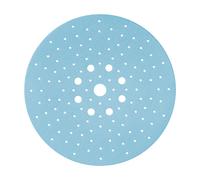 Lot de 25 disques abrasifs pour ponceuse à plâtre et cloison sèche 7 trous grain 220 Festool D225 ASS GR/100 205662 225mm