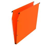 Lot de 25 - Dossier suspendu pour armoires kraft Premium Bruneau fond 15 mm orange - Dossiers suspendus armoires en kraft - Bruneau