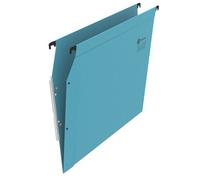 Lot de 25 - Dossier suspendu pour armoires kraft Standard Bruneau fond normal bleu - Dossiers suspendus armoires en kraft - Bruneau