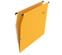 Lot de 25 - Dossier suspendu pour armoires kraft Standard Bruneau fond normal jaune - Dossiers suspendus armoires en kraft - Bruneau