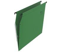 Lot de 25 - Dossier suspendu pour armoires kraft Standard Bruneau fond normal vert - Dossiers suspendus armoires en kraft - Bruneau
