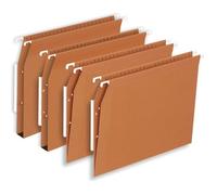 Lot de 25 dossiers suspendus - Elba - Fond V pour armoire - 32,4x26,6 cm - Couleur Orange
