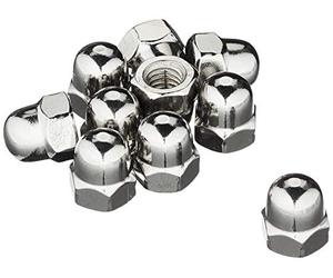 Lot de 25 écrous hexagonaux en acier inoxydable A2 DIN1587 - Forme haute