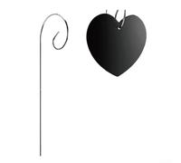 Lot de 25 étiquettes de jardin résistantes aux intempéries en acrylique avec piquets pour une utilisation en extérieur et en intérieur pour écrire facilement la surface des fleurs (style F)