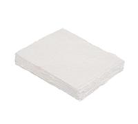 Lot de 25 feuilles de papier aquarelle, 63,5 kg (300 g/m²), 22,9 x 30,5 cm, papier à bords plats, fait à la main, texturé, supports mixtes, tampon de presse à froid pour calligraphie, croquis, travaux