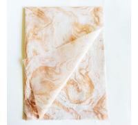 Lot de 25 feuilles de papier cadeau en vrac à motif marbre or rose - 50 x 69,8 cm - Pour anniversaire, mariage, remise de diplôme, sacs cadeaux de vacances, fête, emballage cadeau