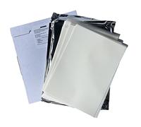 Lot de 25 feuilles de papier de glaçage comestible pour décoration de gâteaux - Format A4 - 29,7 x 21,6 cm