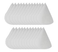 Lot de 25 filtres DN 125 pour valves à disque d'échappement Zehnder Pluggit Wolf Helios Stiebel Eltron Maico Nibe DN 125 Filtre conique e filtration G4 Filtre à air de rechange
