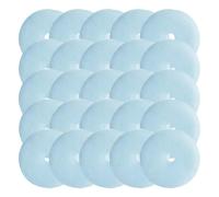 Lot de 25 filtres ZF EC pour système de ventilation Maico - 156 x 156 x 3 mm - Filtre à poussière G2 - Filtre à air de rechange (n° 0093.0758)