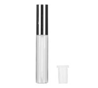Lot de 25 flacons de gloss vides, rechargeables, transparents, avec tête de brosse à cils souple, pour la croissance des cils, liquide, mascara, matériau PE, 10 ml