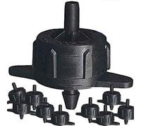 Lot de 25 Goutteurs autorégulants 4 l/h, Goutteurs d'irrigation en ligne système micro, Goutteur pour arrosage agriole et jardinage
