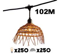 Lot de 25 guirlandes hawaii 6M Lumisky