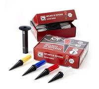 Lot de 25 implants et enfoncoir marquage sol Tremblay CT - bleu - TU