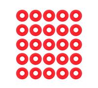 Lot de 25 joints Grolsch en silicone rouge,joint en caoutchouc de bouteille, joints en caoutchouc de silicone pour balançoire, bouteille à couvercle rabattable, joints de bouteille de bière maiso