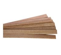 Lot de 25 lattes en contreplaqué en bois dur - Lattes en bois d'environ 100 cm de longueur - Longueur : env. 100 cm