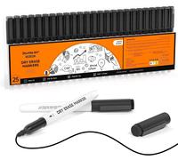 Lot De 25 Marqueurs Effaçables À Sec Magnétiques Pour Tableau Blanc Avec Effacement Effaçable À Sec, Parfaits Pour Écrire Sur Tableaux Blancs Effaçables À Sec, Miroirs[Z4336]