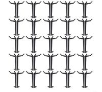 Lot de 25 ou 50 extenseurs de branches pour soutenir et guider la croissance des arbres fruitiers (50 pièces) noirs