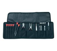 Lot de 25 outils d'électronicien dans une pochette
