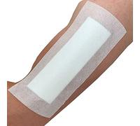 Lot de 25 pansements stériles adhésifs pour plaies (10 cm x 20 cm)