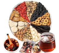 Lot de 25 paquets de ginseng 8 Treasures Thé des reins Super nettoyant pour les reins pour hommes et femmes, racines et baies 100 % naturelles, sans caféine, mélange adaptogène pour l'énergie