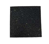 Lot de 25 patins de terrasse - 150 x 150 mm - Pour terrasse - En granulés de caoutchouc de 8 mm d'épaisseur